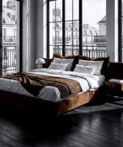 Pieve Bed With Nightstands